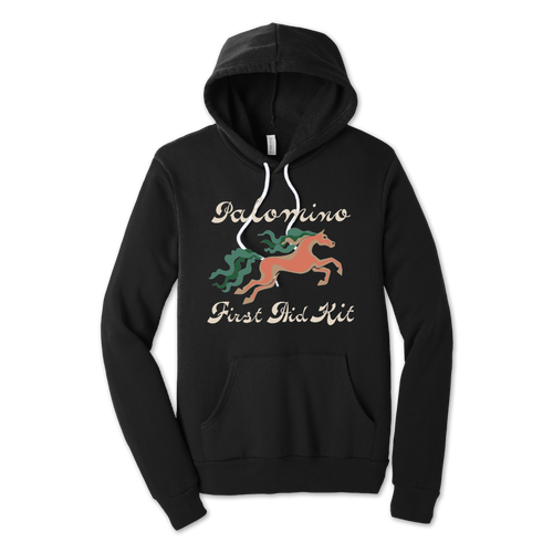 Horse Illustration Pullover Hoodie