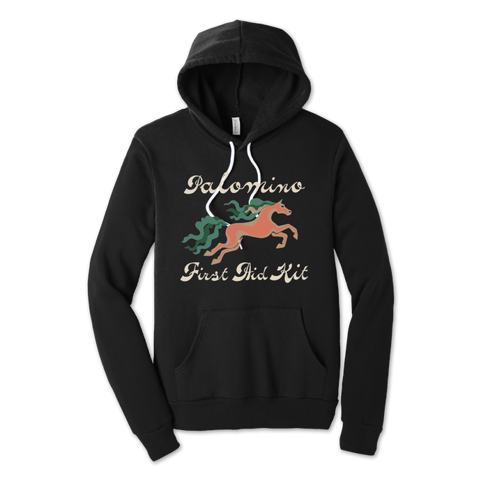 Horse Illustration Pullover Hoodie