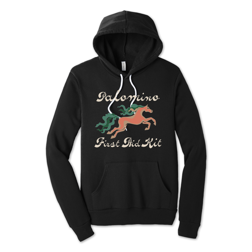 Horse Illustration Pullover Hoodie First Aid Kit