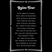 Ruins Tour '18 w/ Dates Tee